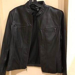 Leather jacket